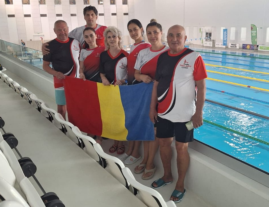 Înotători remarcaţi la Mastersul Moldovei. Din sportul gălățean
