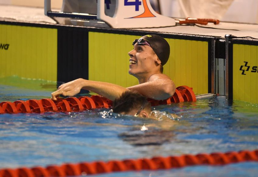 David Popovici a câștigat medalia de aur la 100 de metri liber și s-a calificat la Jocurile Olimpice de la Paris