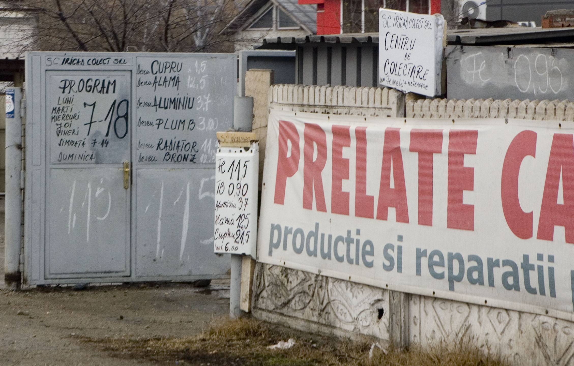 DEŞEURILE feroase şi neferoase, ca AFACERE: În judeţul Galaţi sunt 216 puncte de colectare