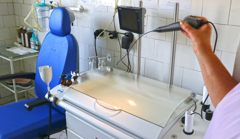 Echipament modern pentru diagnosticarea tumorilor ORL