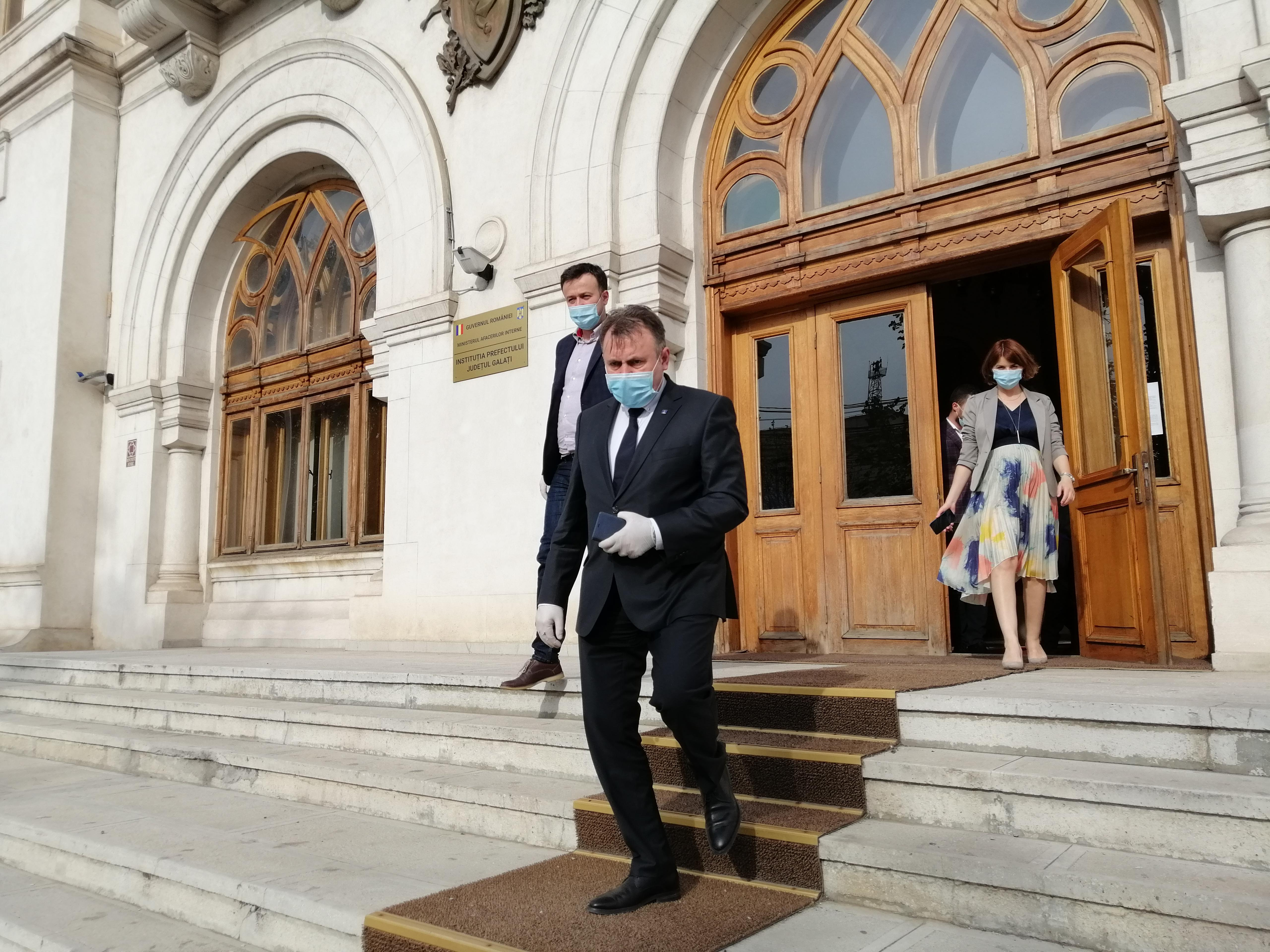 Ministrul Sănătăţii a fost în vizită la Galaţi. ”Este o provocare, ne luptăm cu cineva necunoscut”