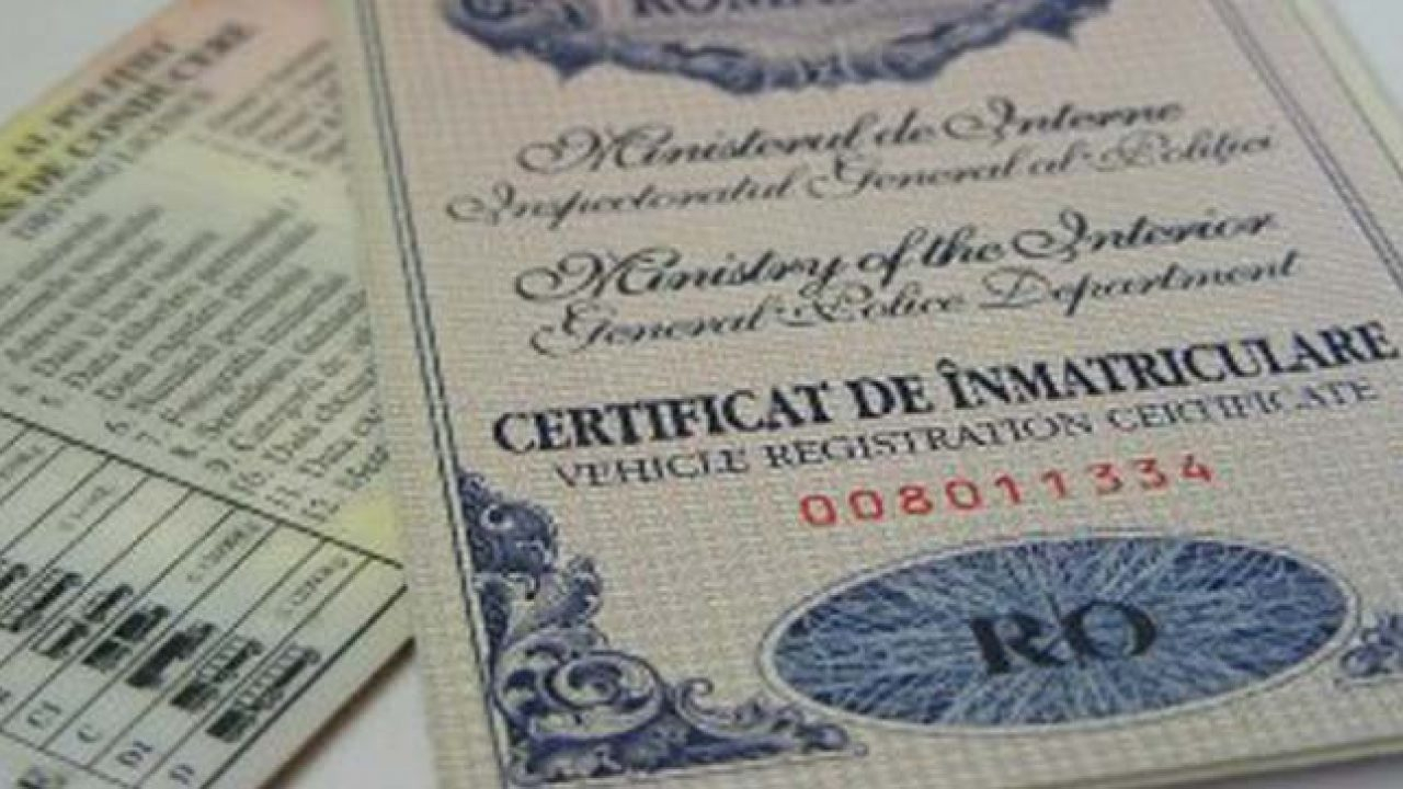Mașinile vor fi înmatriculate direct de dealerul autorizat. Ordin al ministrului de Interne