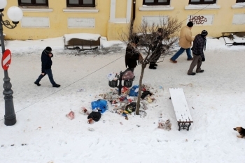 BRĂILA: Fosta stradă Regală a început să semene a COCINĂ