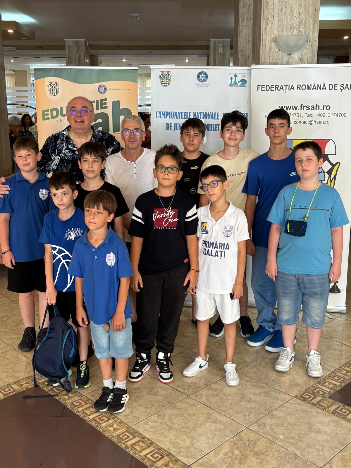 Şahiştii gălăţeni, campioni naţionali pe echipe