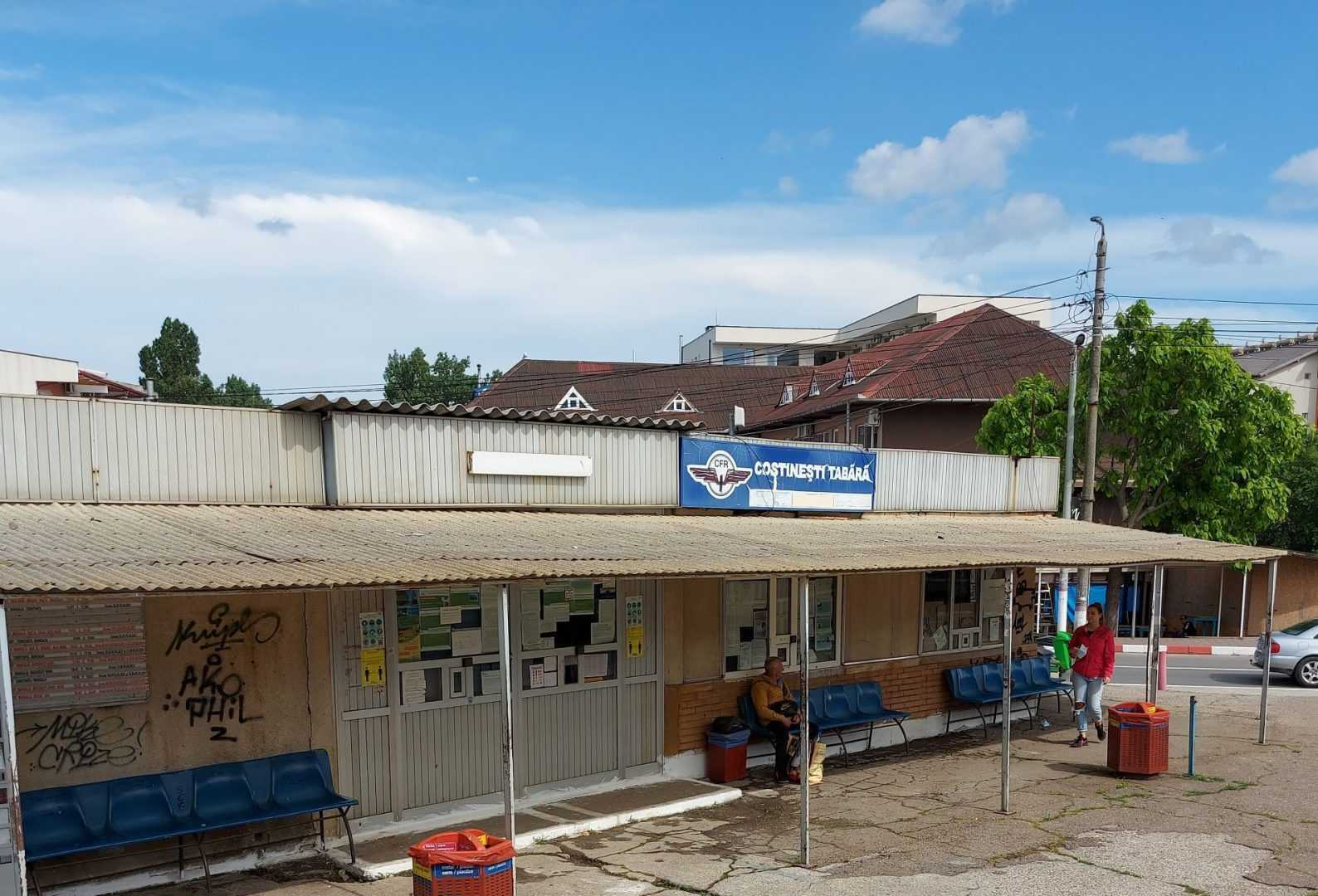 Se modernizează gările din Costinești și Neptun