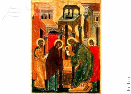  2 februarie - Întâmpinarea Domnului  nostru Iisus Hristos