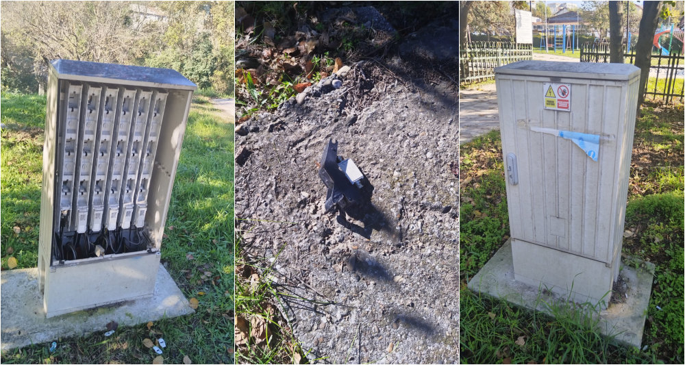 Distrugerile continuă în Parcul „Corneliu Coposu”