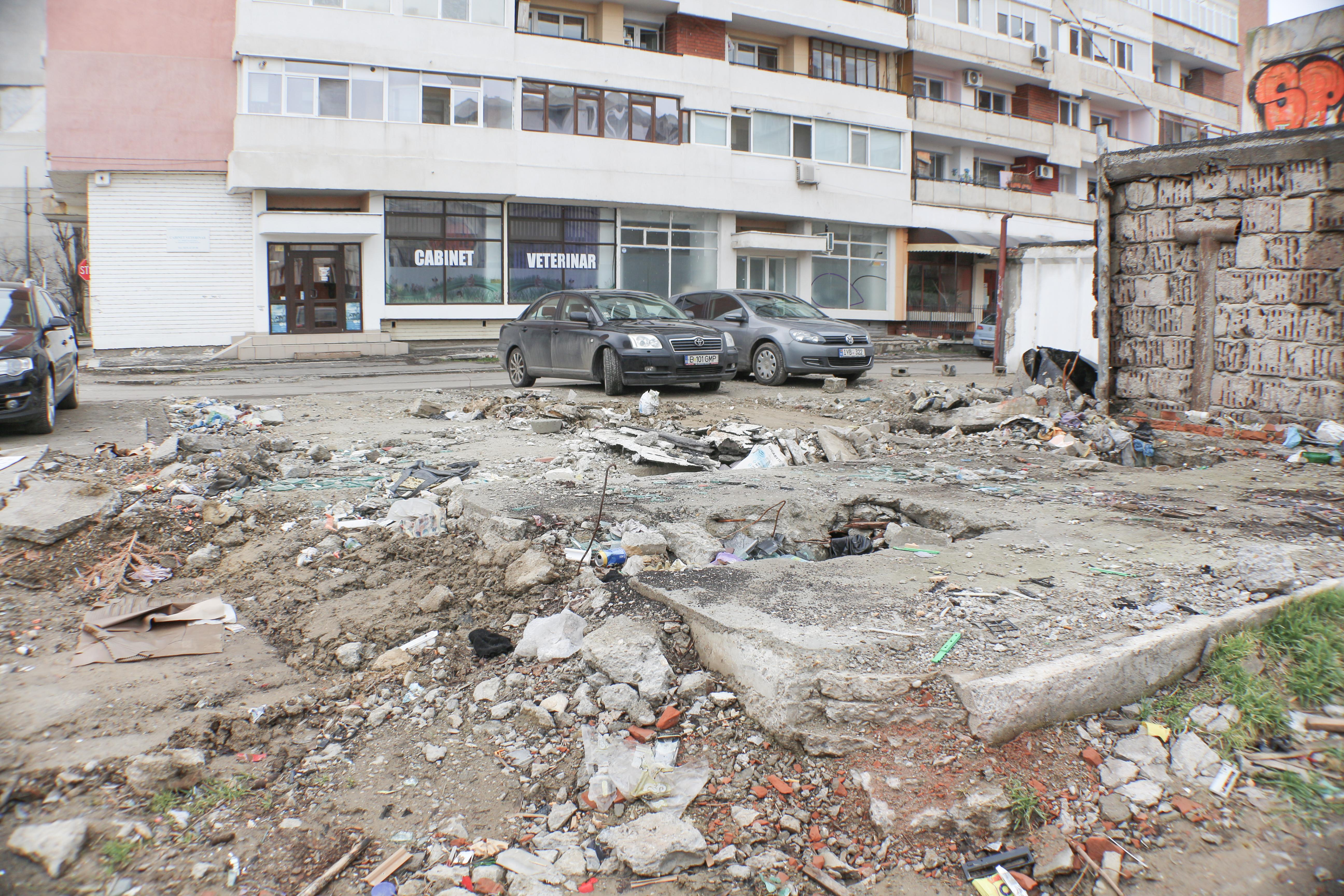 La parcarea multietajată din Mazepa, întâi trebuie deviate reţelele