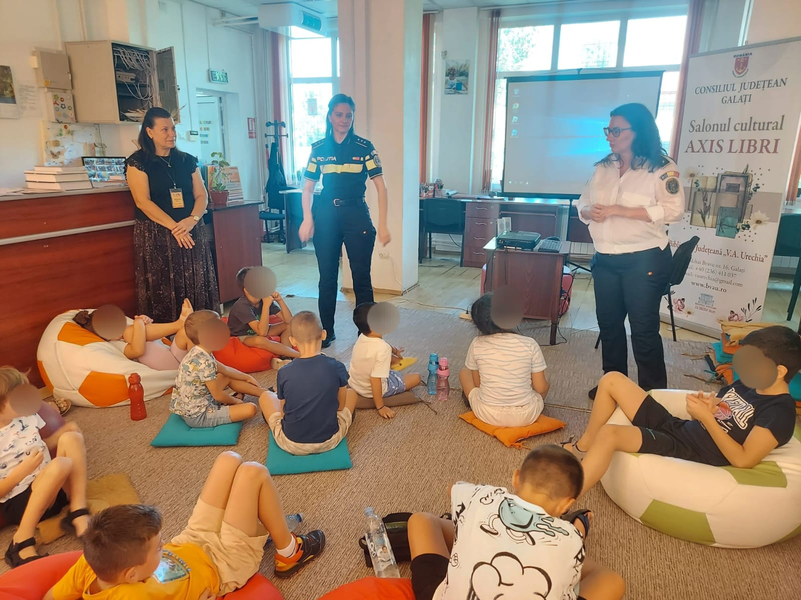 Poliția Galați, în acțiune pentru siguranța minorilor