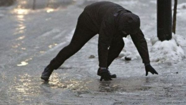 Ploaie înghețată la Cluj