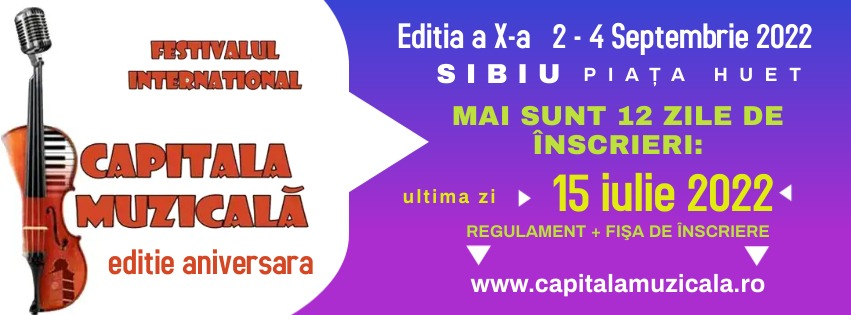 Toamna se numără bobocii talentați. Gălățenii, concurenți la „Capitala Muzicală”, la Sibiu
