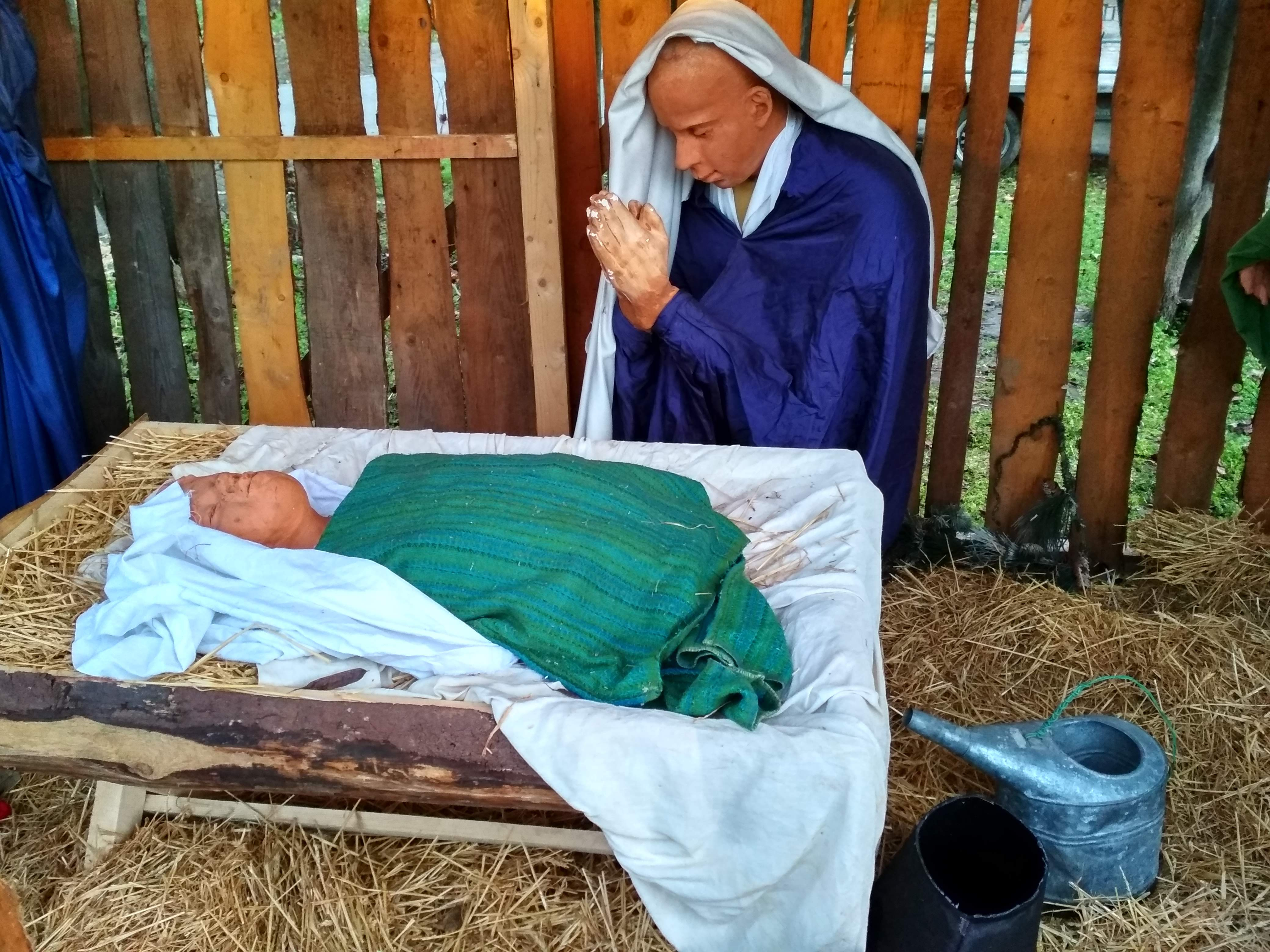 Poza zilei: scenă de speriat copiii în Grădina Publică