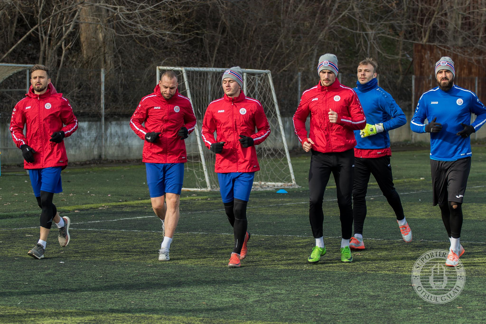 Oțelul începe cantonamentul  de iarnă