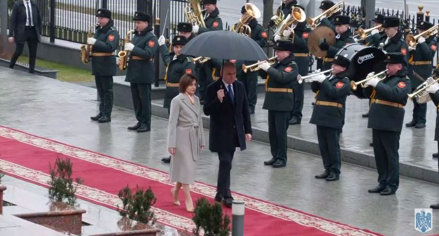 Președintele interimar Ilie Bolojan, primit de preşedintele Republicii Moldova, Maia Sandu