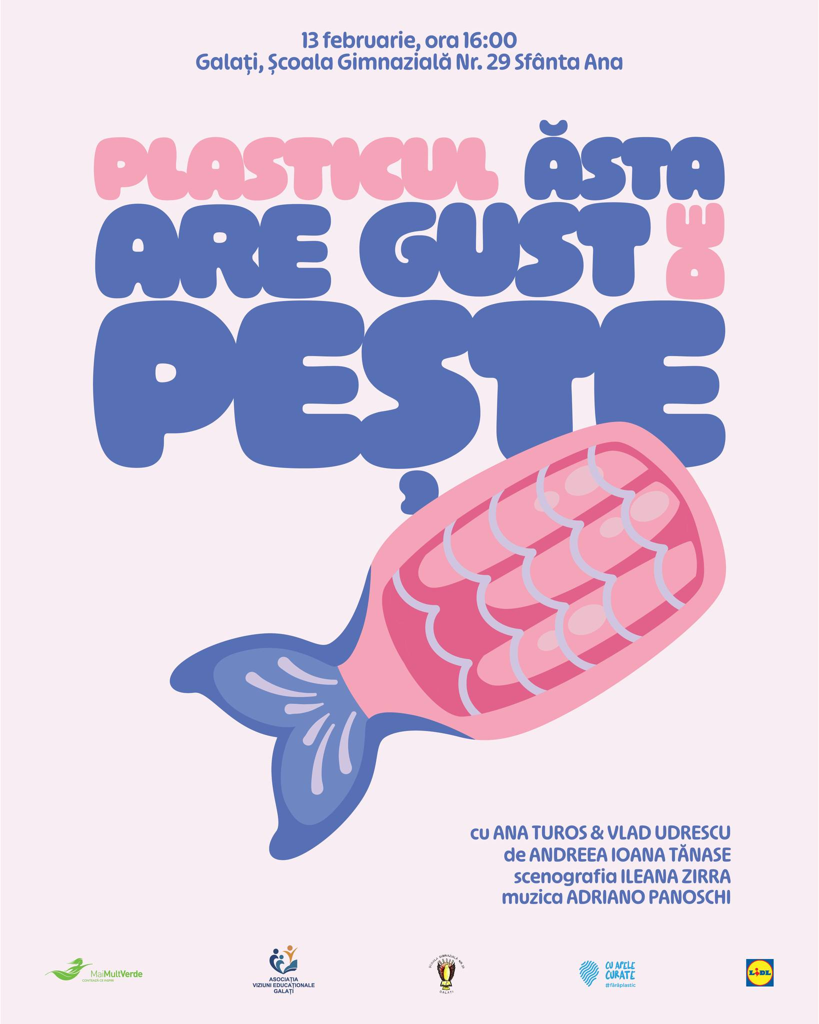 „Plasticul ăsta are gust de pește”, la Școala Nr. 29