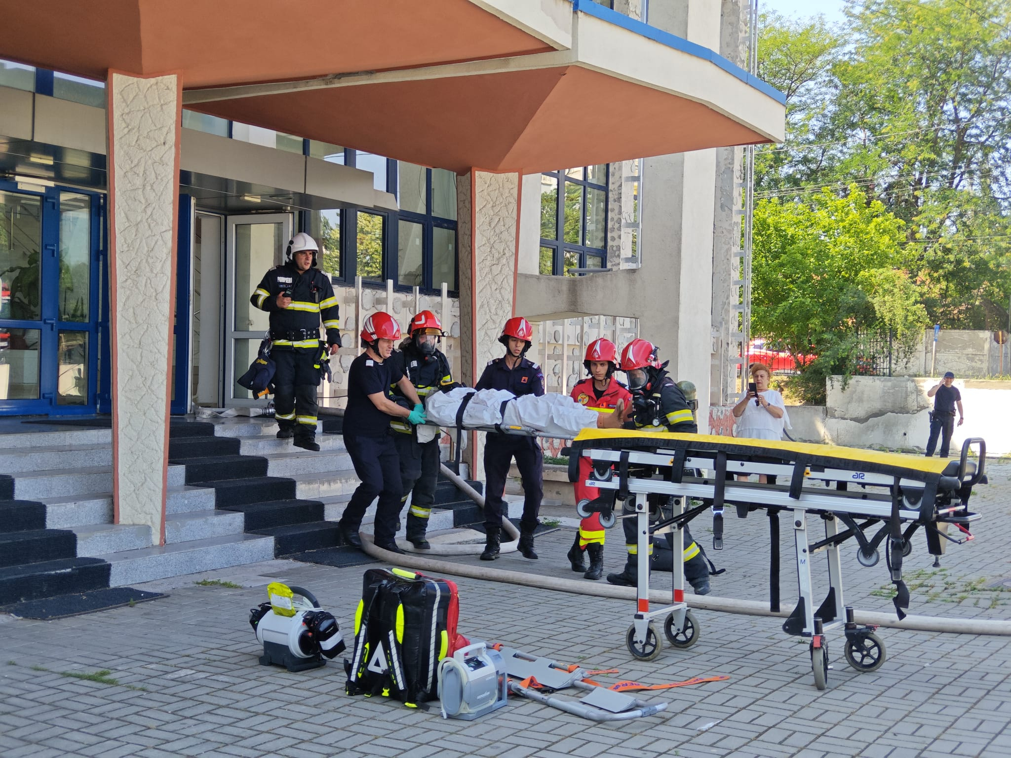 Exercițiu tactic pentru salvarea de vieți