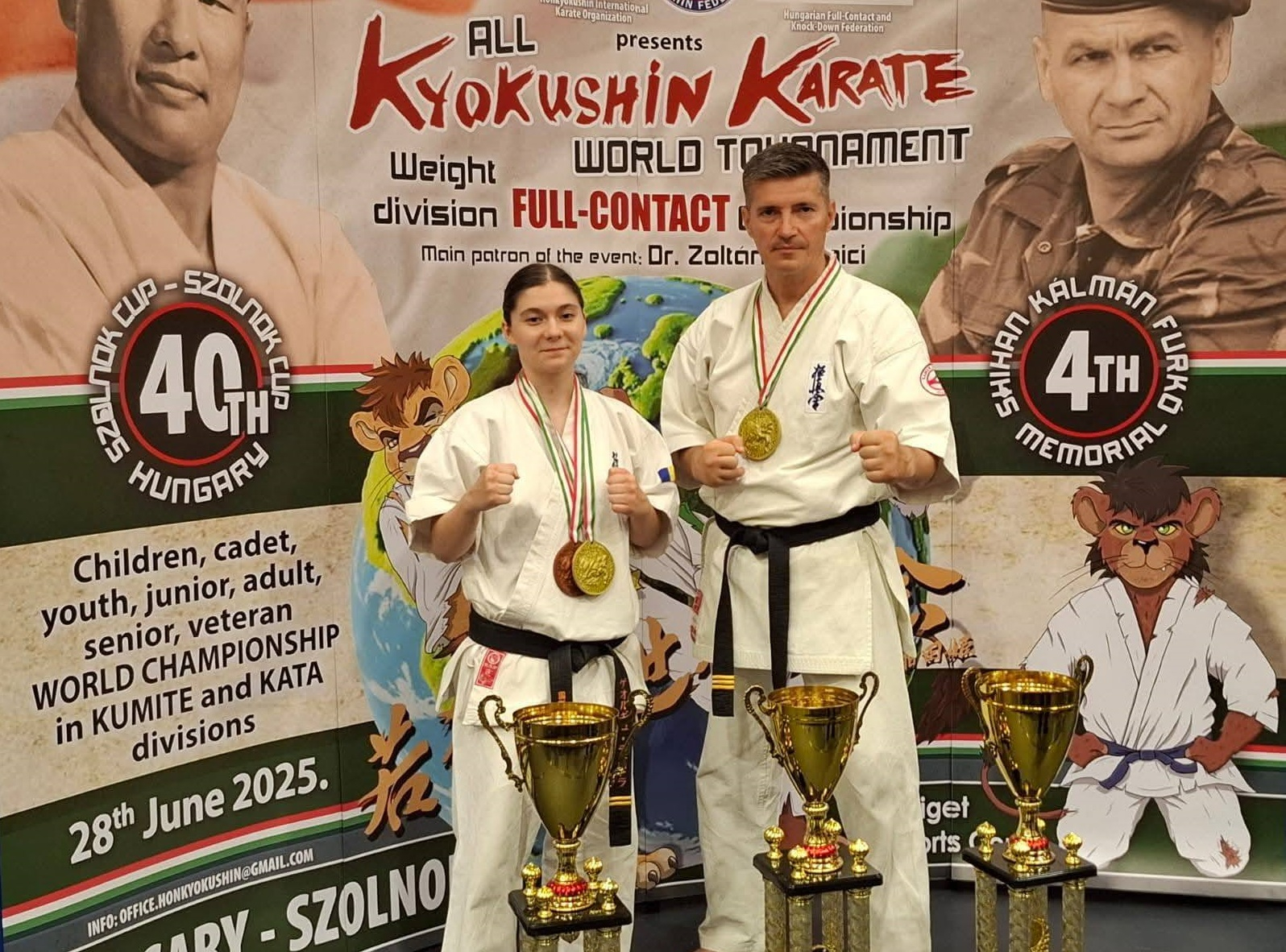 Medalii la un concurs în Ungaria. Din sportul gălățean