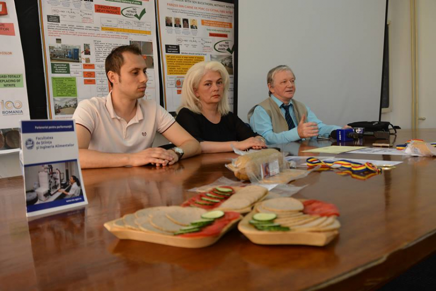 Parizerul fără nitriți creat de cercetătorii din Galați a fost brevetat