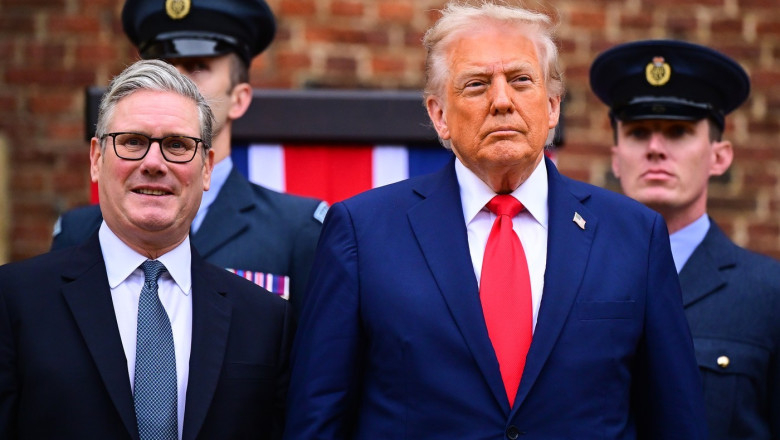 Donald Trump, discuţii cu premierul britanic