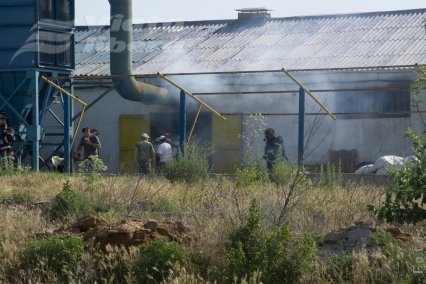 Sulf în flăcări, la Fileşti