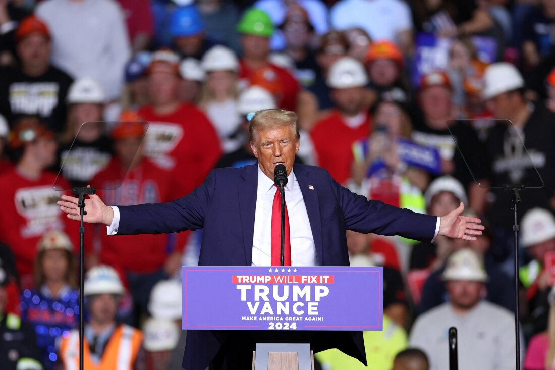 Donald Trump, revenire spectaculoasă la Casa Albă