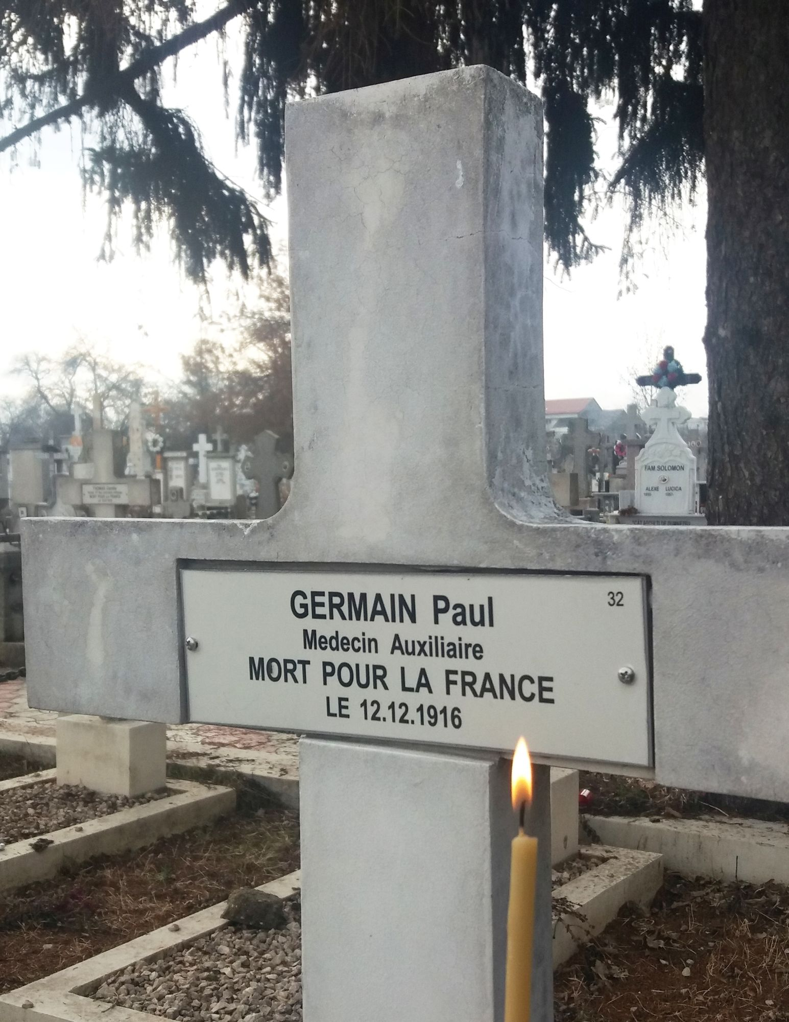 Misiunea medicală franceză din „Marele Răsboi” (5). Urmele unor eroi francezi la „Eternitatea”!