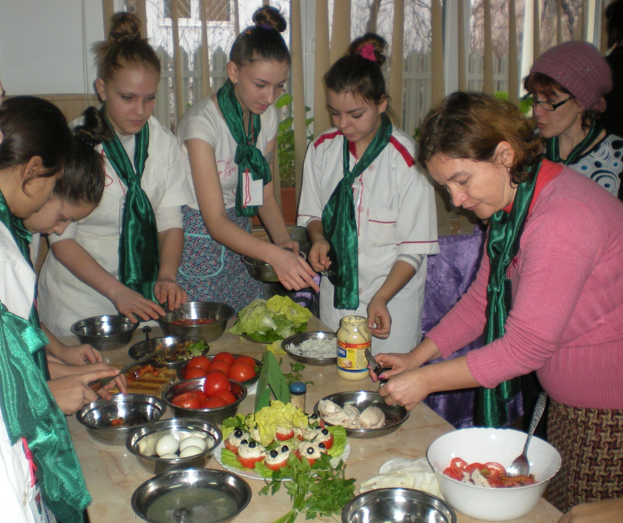 Specialităţi portugheze gătite de elevii gălăţeni 