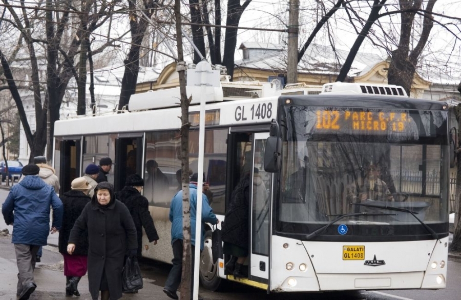 14 TROLEIBUZE NOI vor circula în Galaţi. De când se va putea călători cu noile mijloace de transport în comun