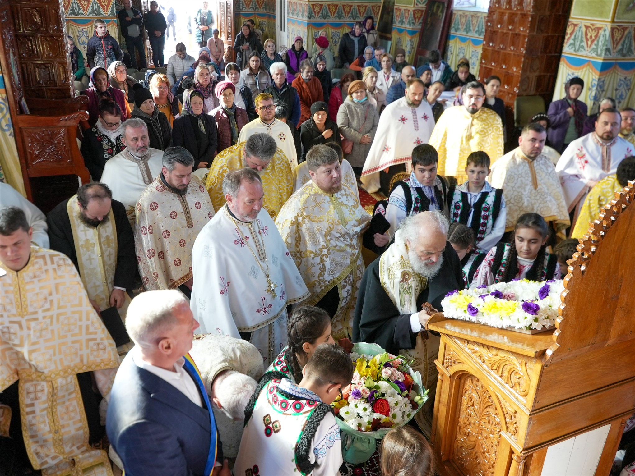 Seminariștii gălățeni, pe urmele Sfântului Constantin Sârbu, la Cavadinești  