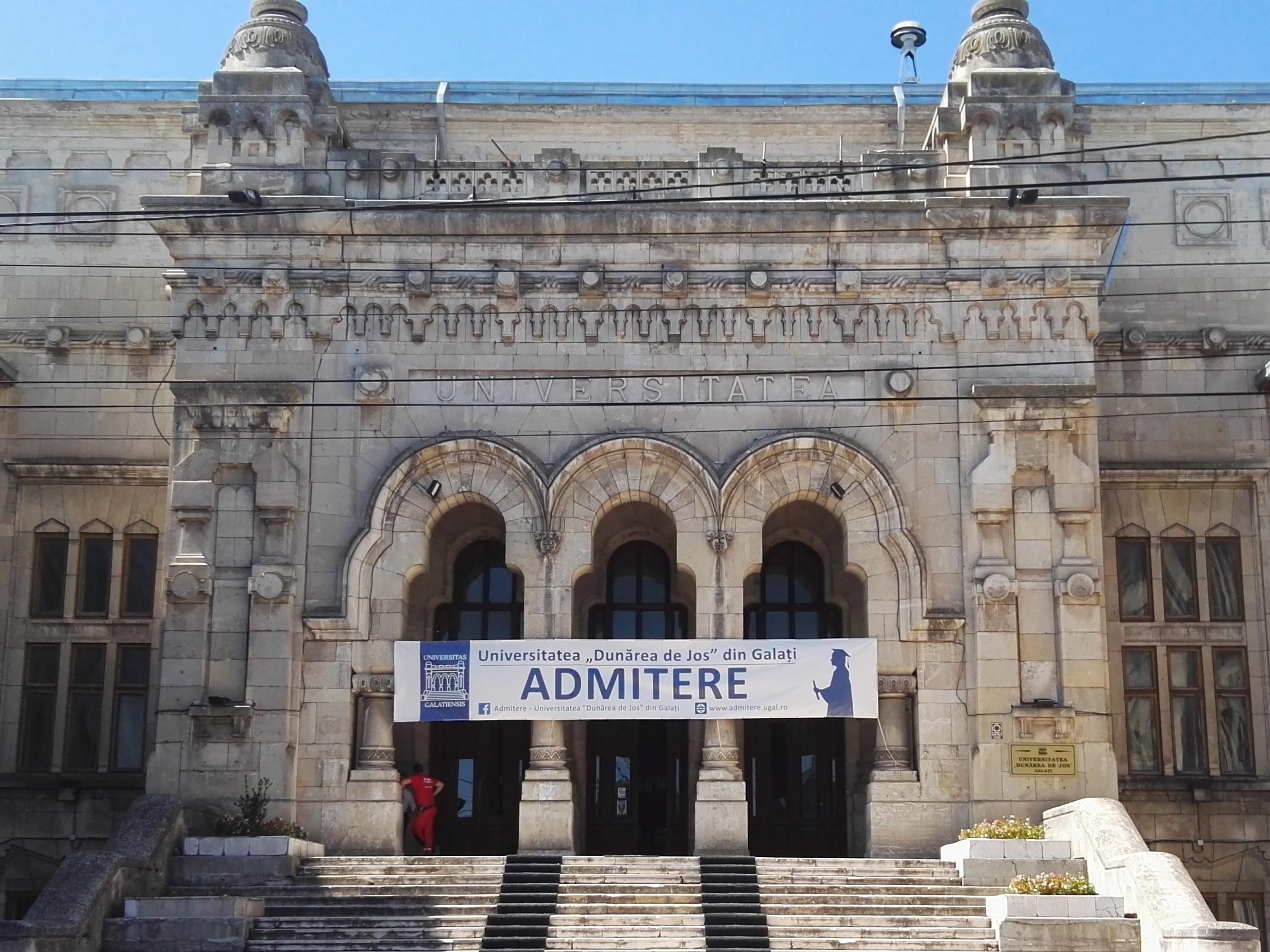 Cum se fac înscrierea şi admiterea la ”Dunărea de Jos”. 1.500 de locuri bugetate, la licenţă