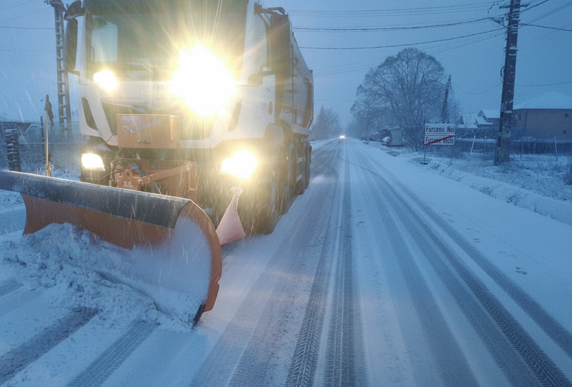 UPDATE. Polei pe drumurile din judeţ