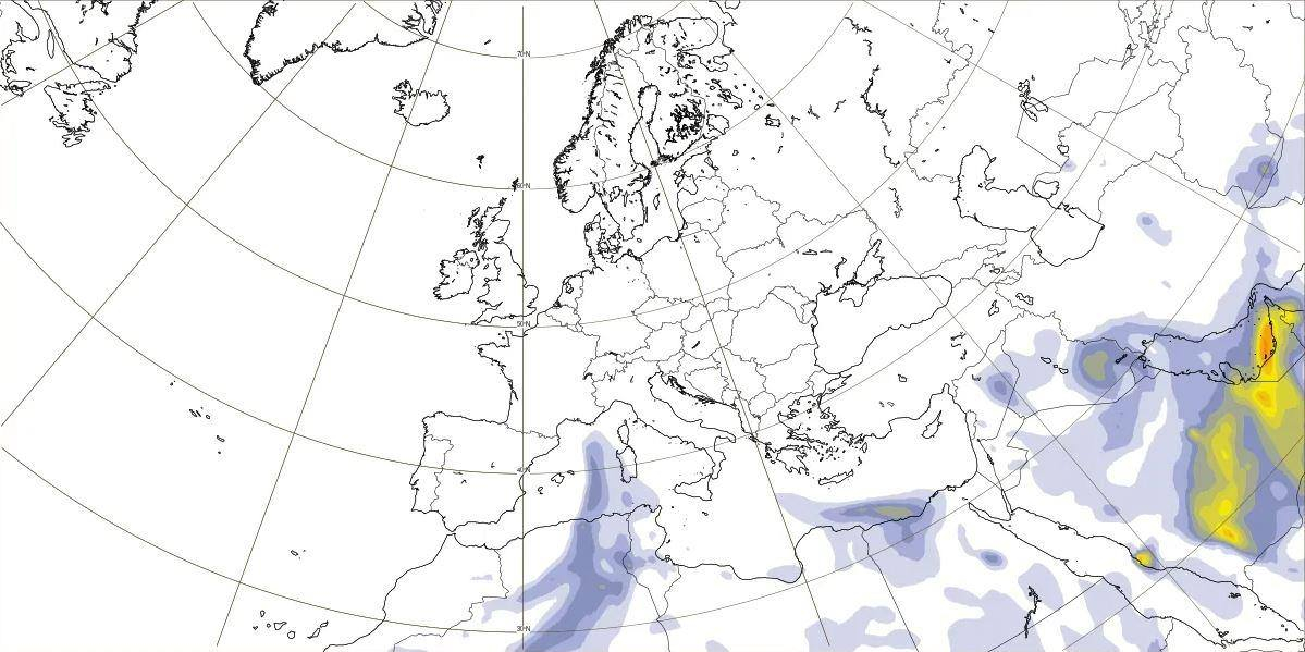 Un nou val de praf saharian deasupra României