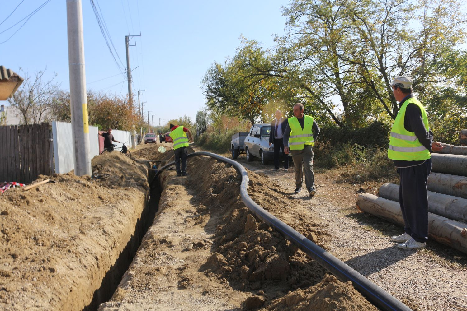 Fondurile europene urnesc lucrurile la Cosmeşti. Undă verde pentru apă, canalizare şi gaze