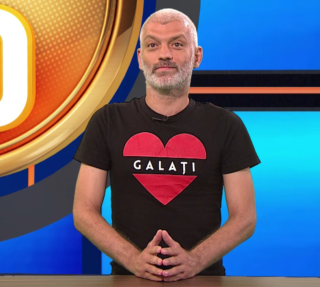 Gălățeanul care și-a promovat orașul la „50:50 Romania”