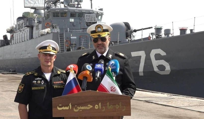 Exerciții militare ruso-iraniene, aproape de flota americană