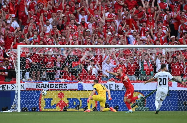 Danemarca - Slovenia, primul meci egal de la EURO 2024