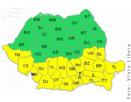 Weekend cu polei şi lapoviţă 