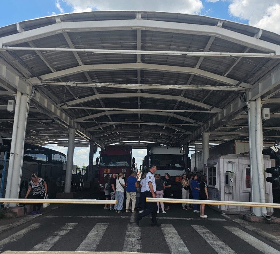 Vama Galați - Giurgiulești, blocată de o grevă de două ore