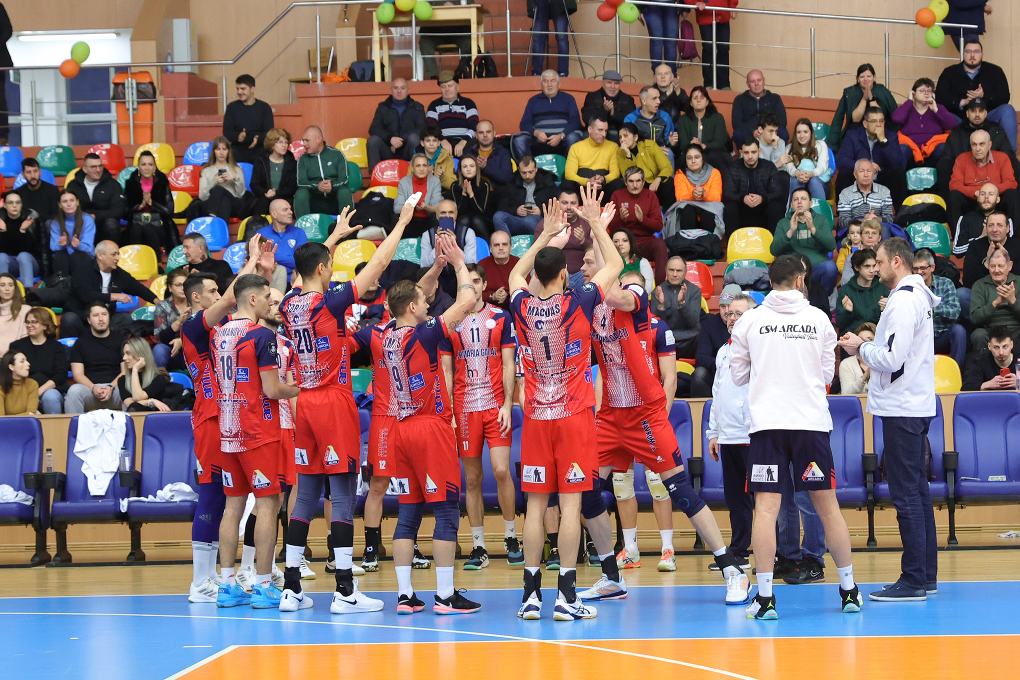 VOLEI. Dinamo și Piacenza, adversari de calibru pentru Arcada