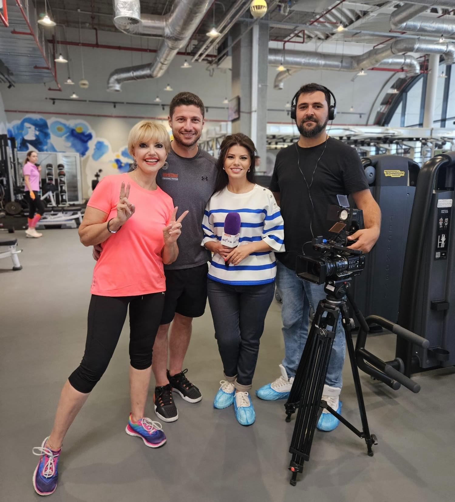 „Hai, mamă, la sală!”