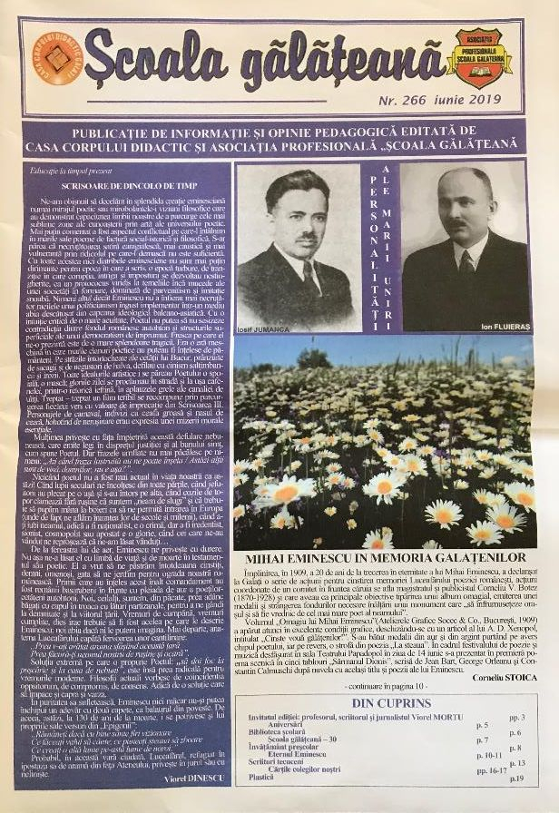 ”Cinste vouă gălăţenilor!”