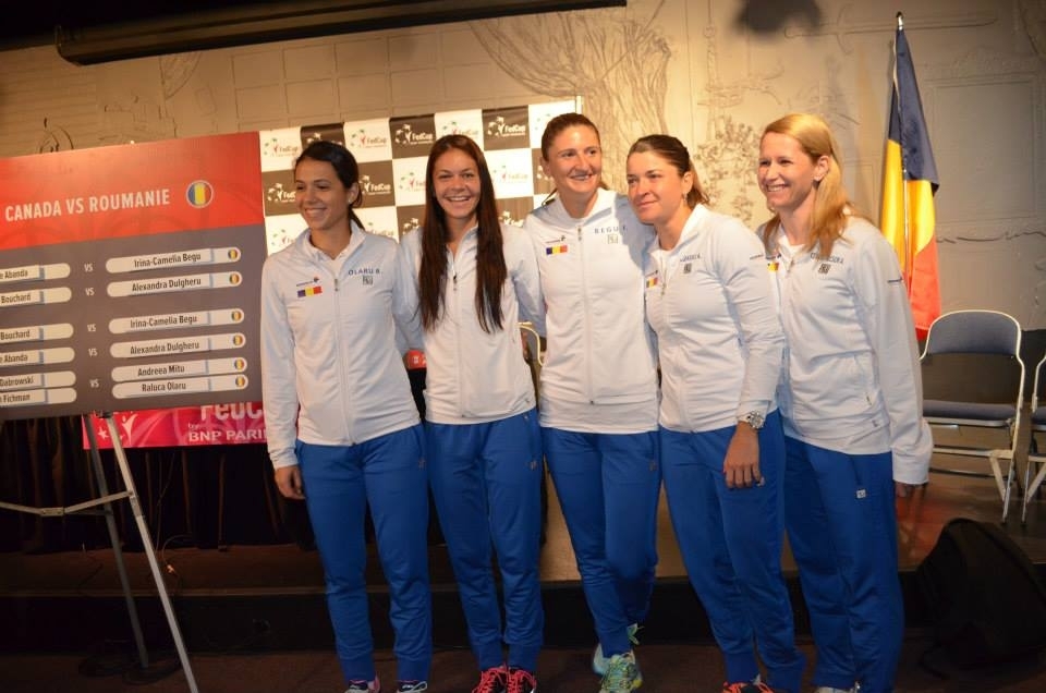 Echipa României va juca pe teren propriu în „sferturile” Fed Cup