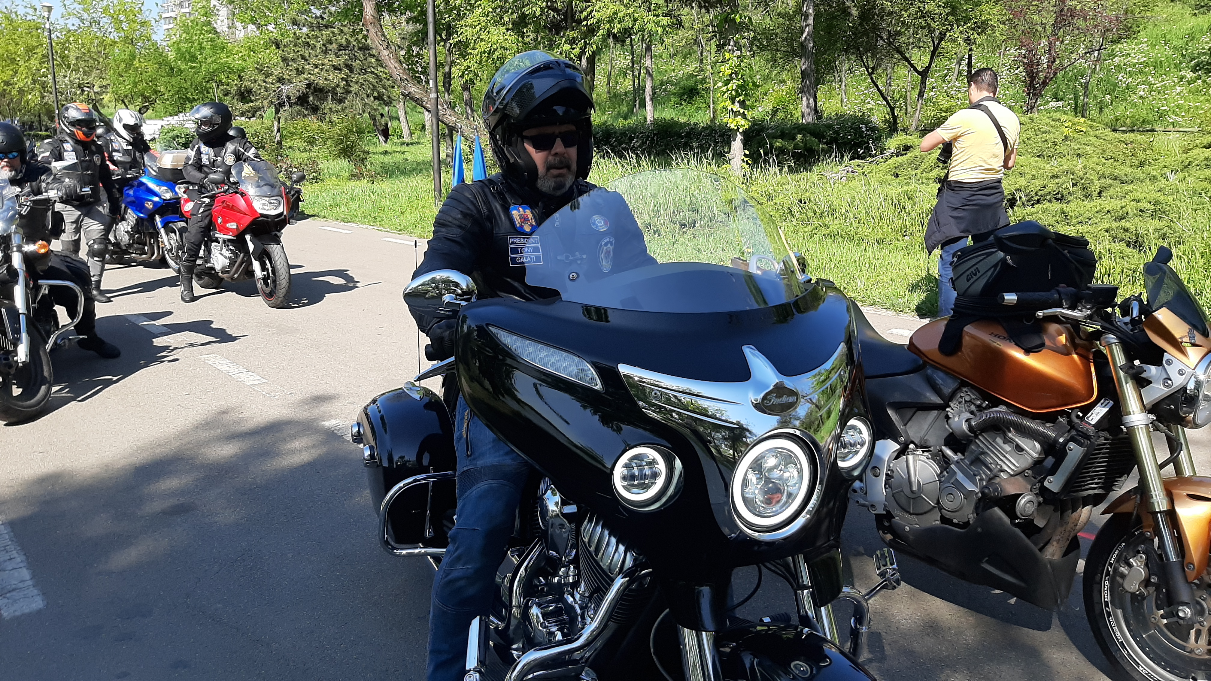 Gata de raid! Motocicliștii ”Riders of IPA Galați” și-au încălzit motoarele (VIDEO)