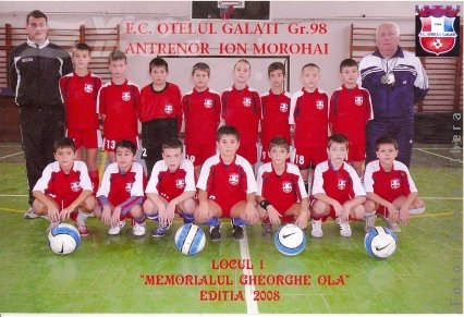 Micii fotbalişti de la Oţelul - locul 1 la Cupa Luceafărul