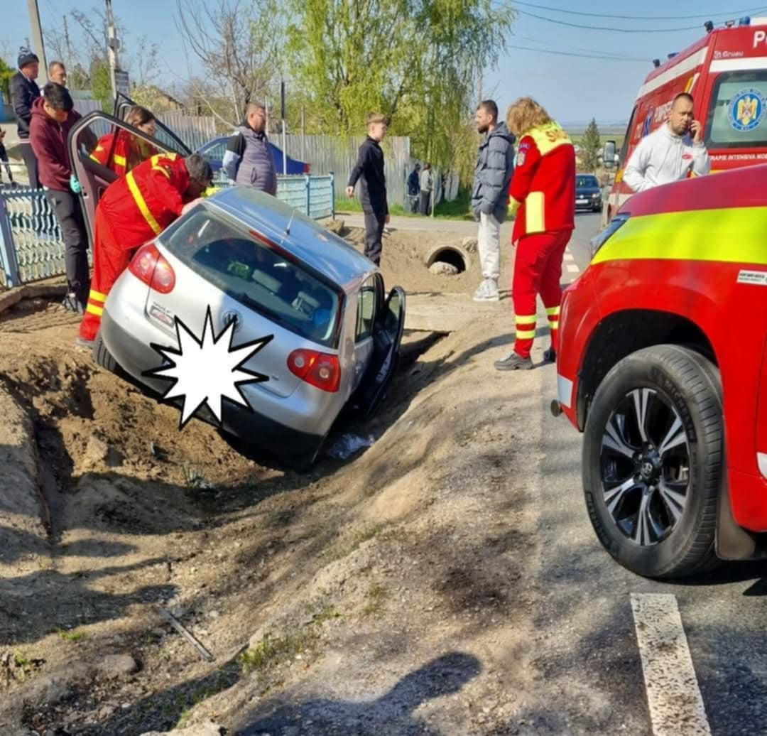 Octogenar, victimă a unui accident rutier pe DN 26