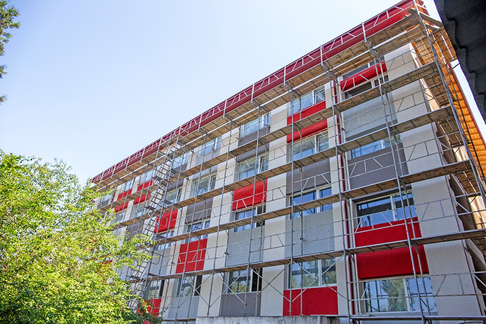 Progresul lucrărilor de la blocul PEXCO