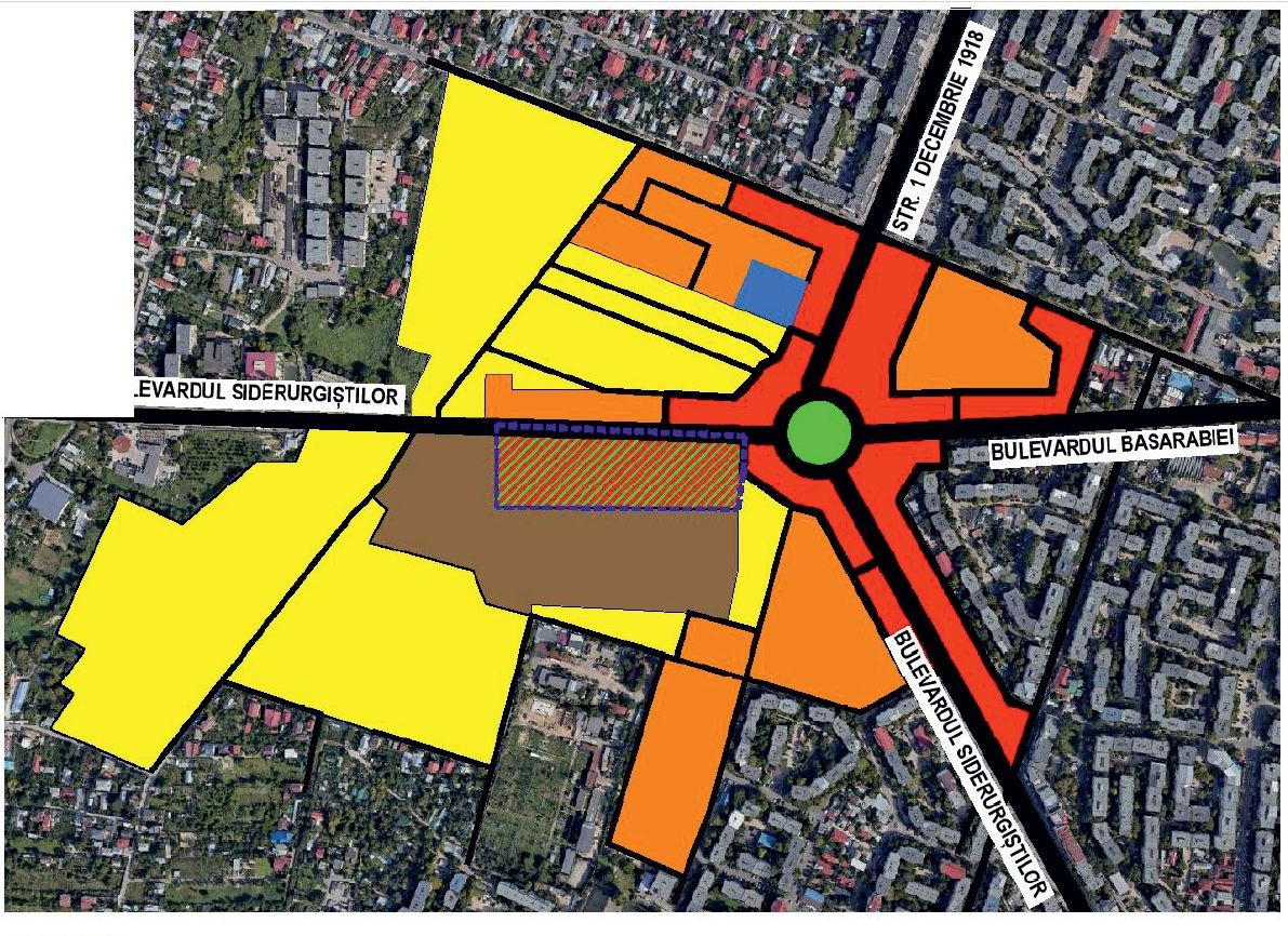 Plan urbanistic pentru un nou complex comercial pe bulevardul Siderurgiștilor