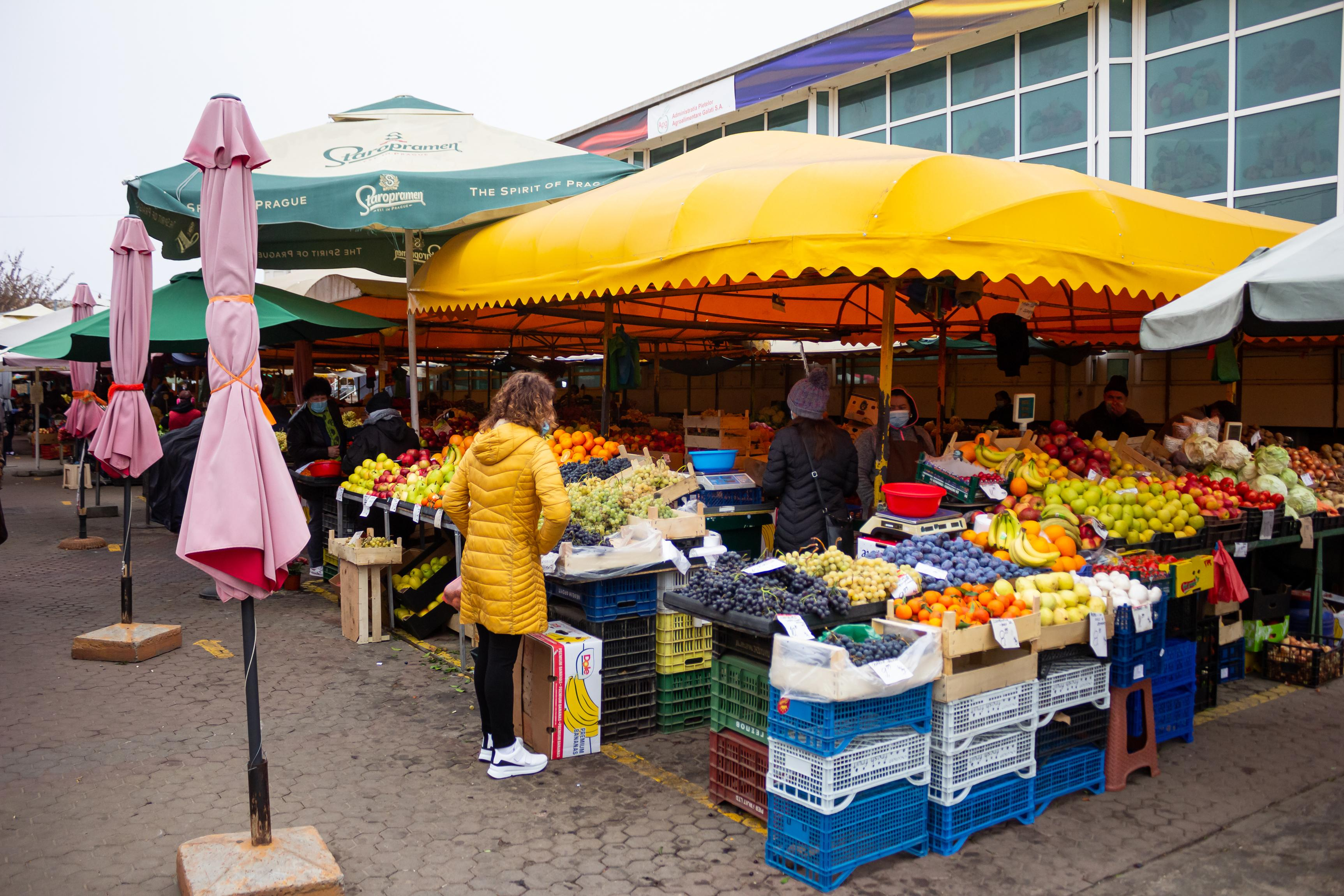 S-a decis cum vor funcționa piețele gălățene