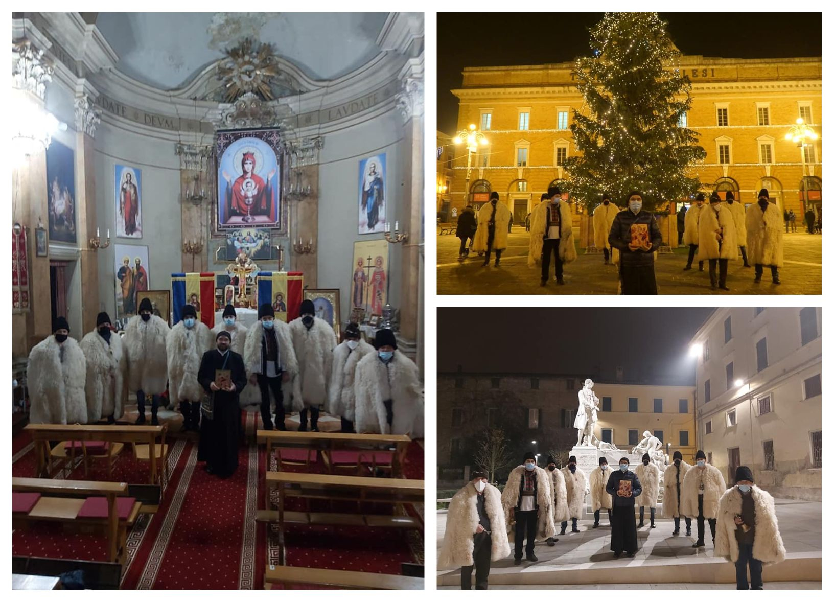 Colinde româneşti, pe străzile oraşului italian Jesi