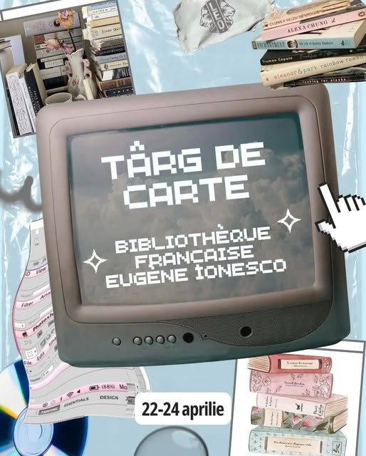 Târg de carte organizat la Biblioteca Franceză